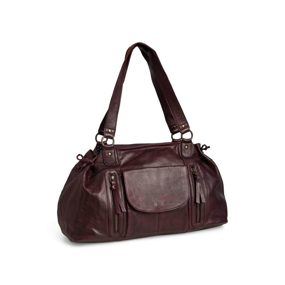 Pieces Pihanna Leather Shoulder Bag